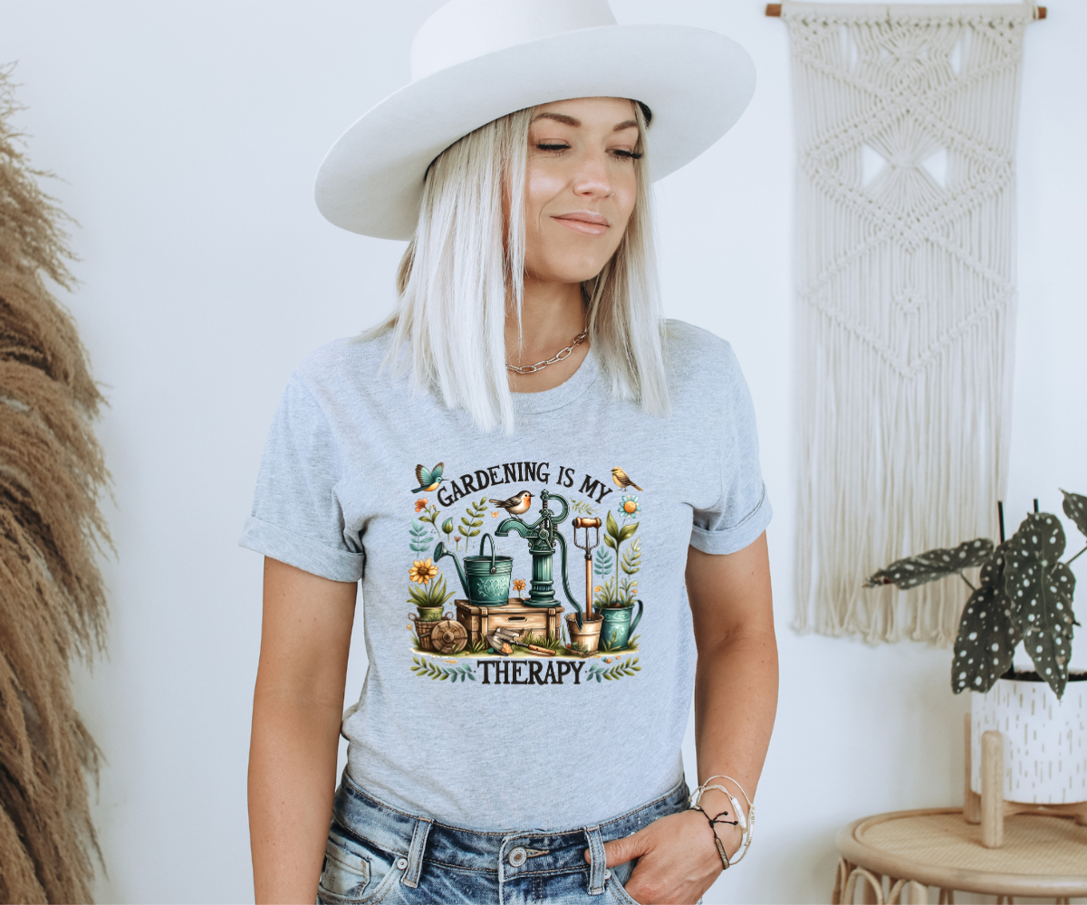 Gardening Therapy Tee