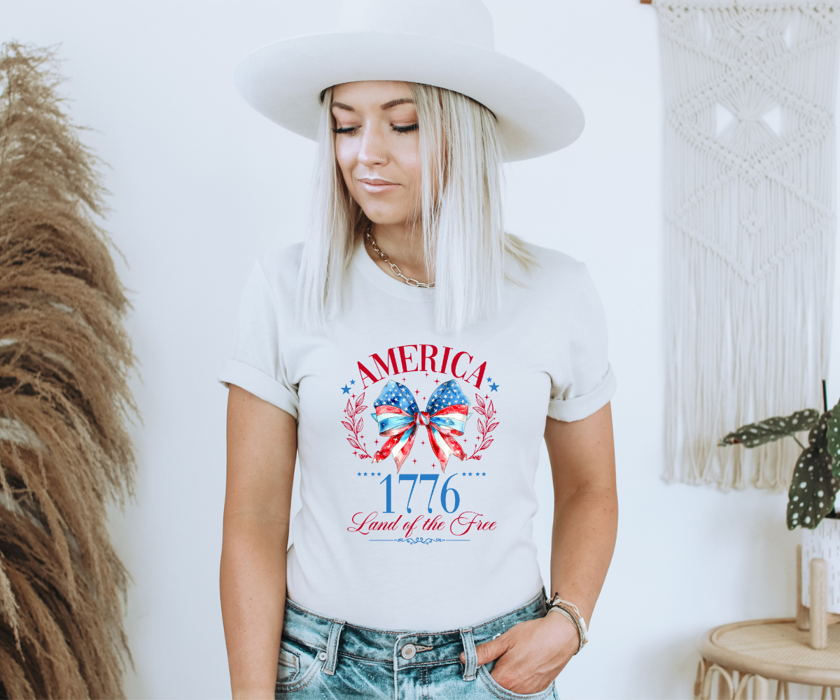 1776 Land of the Free Tee