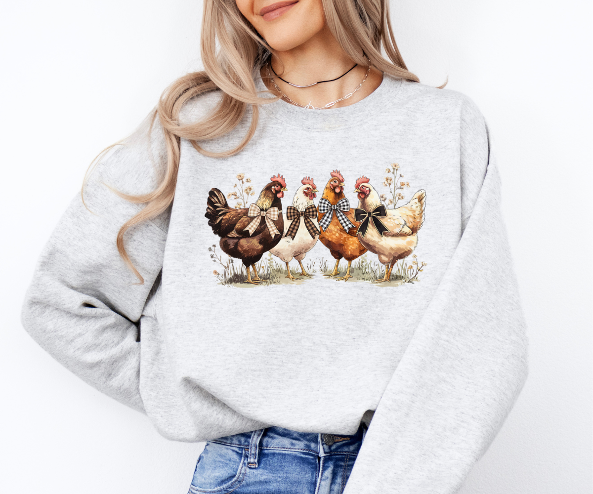 Vintage Chicken Sweatshirt