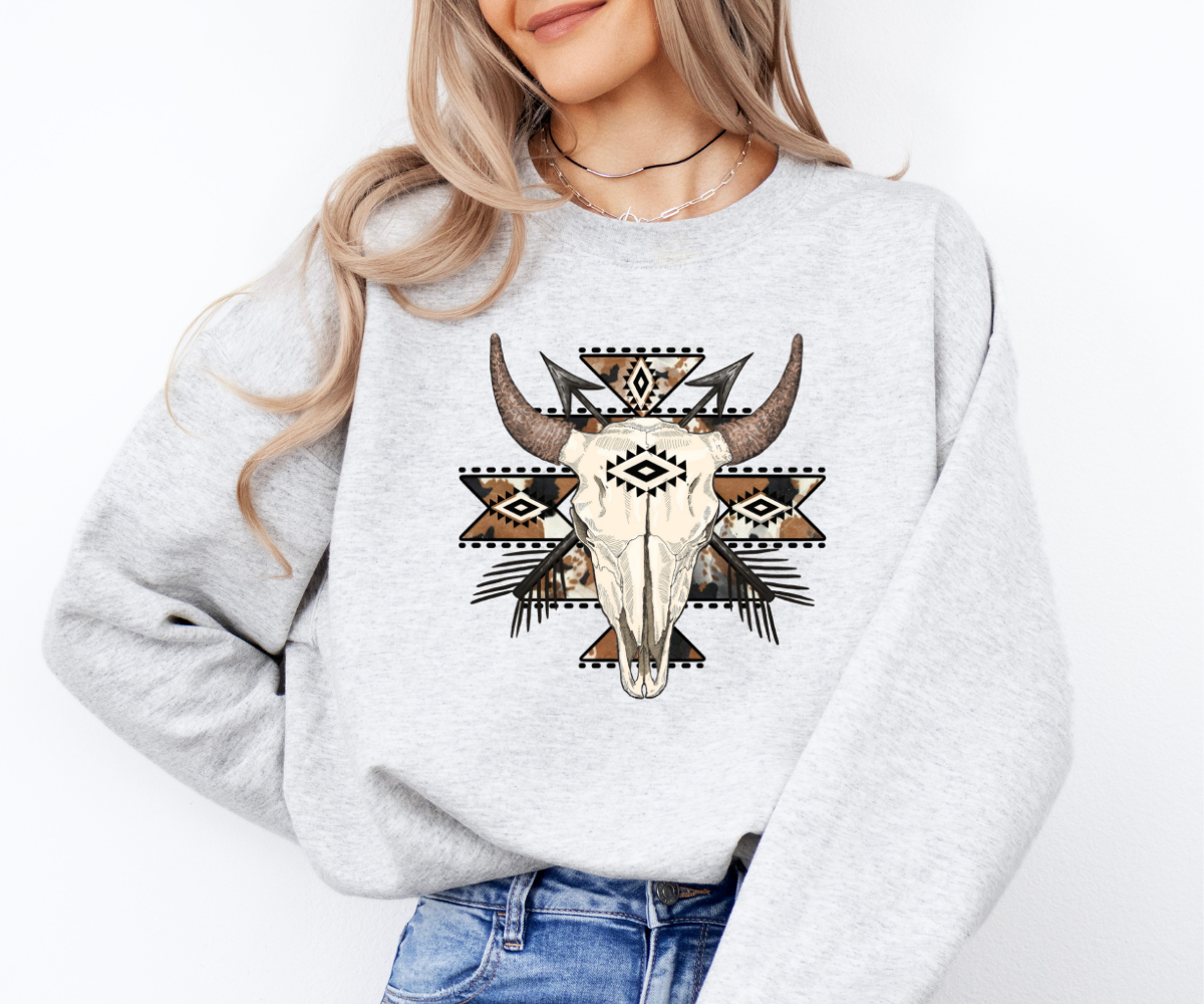 Boho Bull Sweatshirt