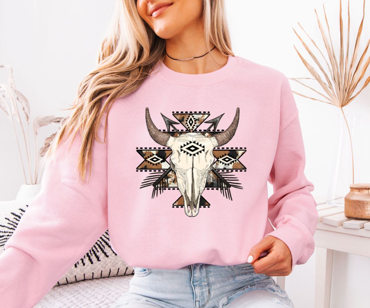 Boho Bull Sweatshirt