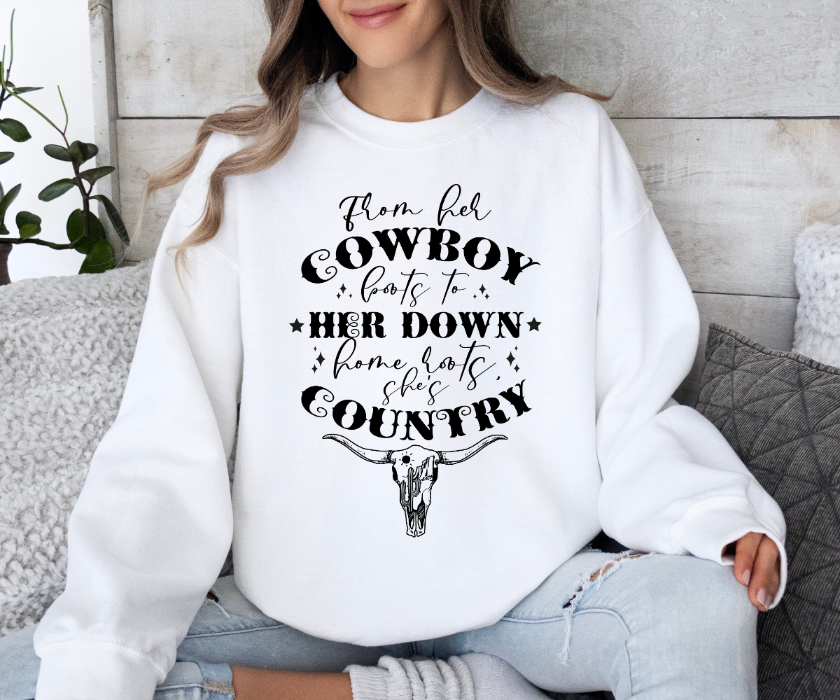 She’s Country Sweatshirt