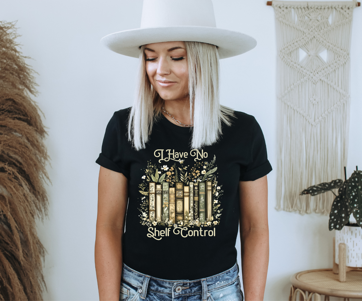 I Have No Shelf Control Tee