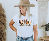Vintage Chicken Bow Tee