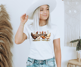 Vintage Chicken Bow Tee