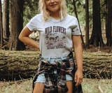 Wild Flowers and Wild Horses Tee