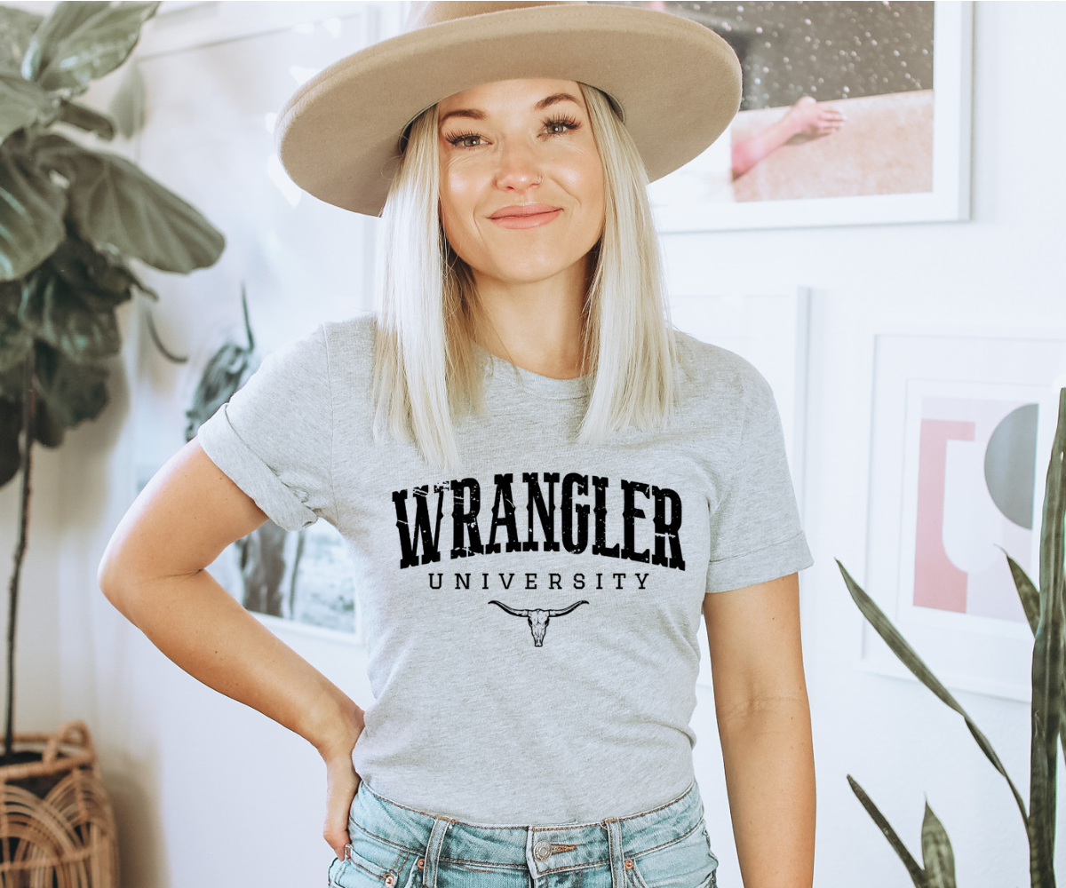 Wrangler University Tee