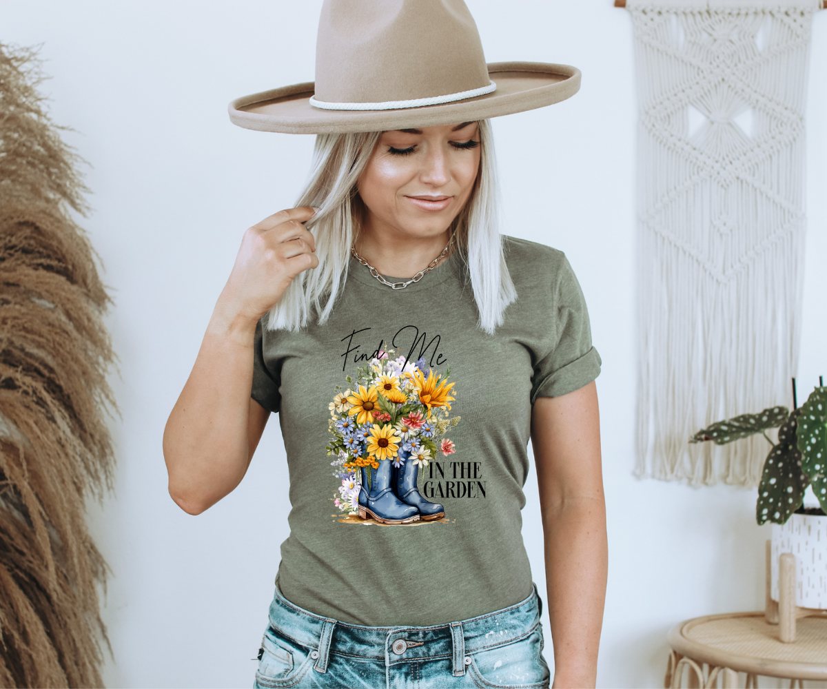 Find Me In The Garden Tee