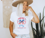 1776 Land of the Free Tee