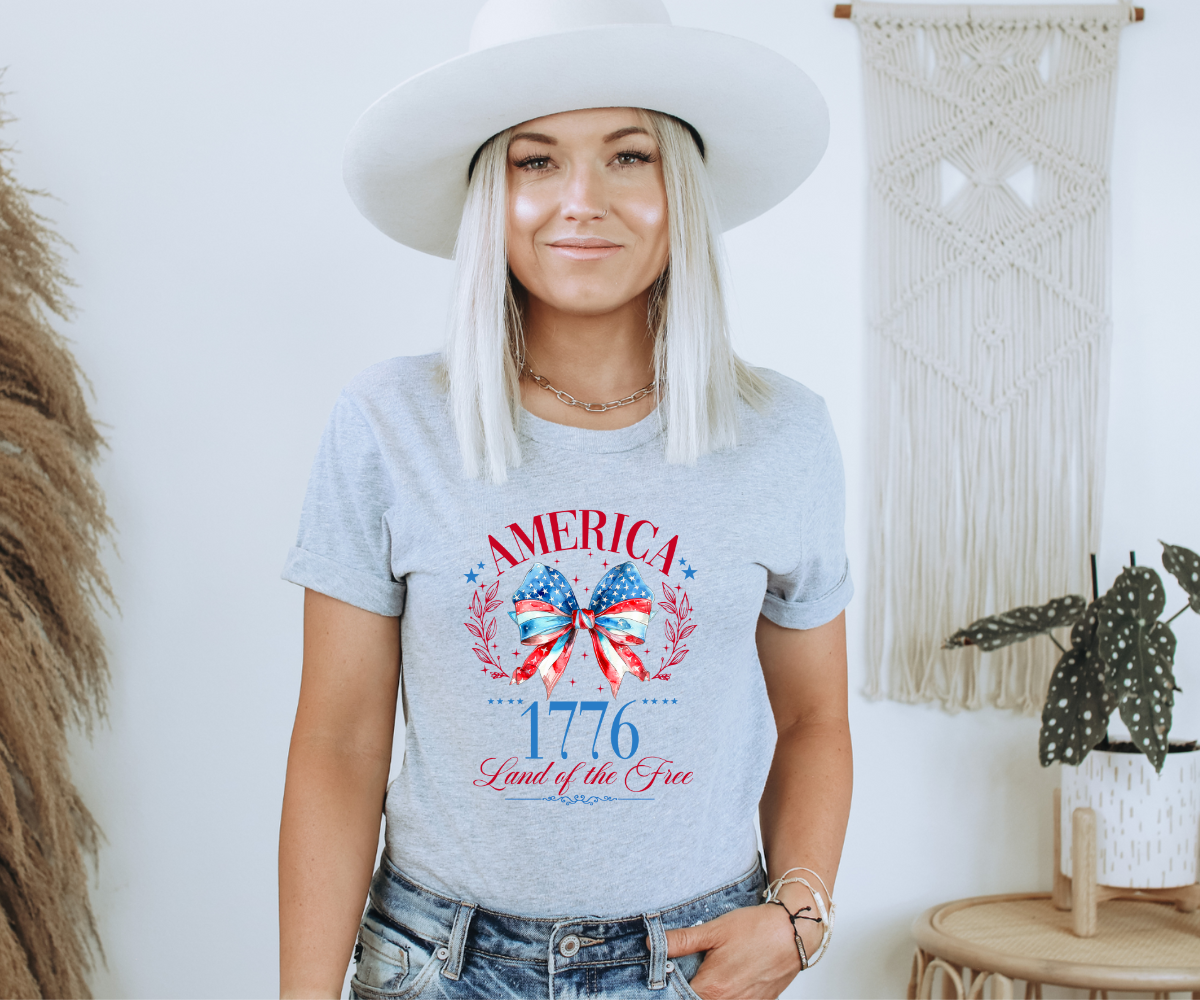 1776 Land of the Free Tee