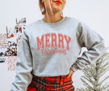 Red Merry Christmas Sweatshirt