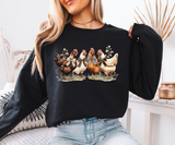 Vintage Chicken Sweatshirt