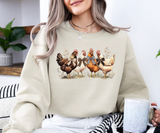 Vintage Chicken Sweatshirt