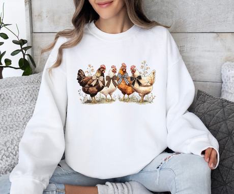 Vintage Chicken Sweatshirt