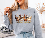 Vintage Chicken Sweatshirt