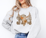 Desert Bloom Longhorn Sweatshirt