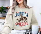Make America Cowgirl Again Sweatshirt