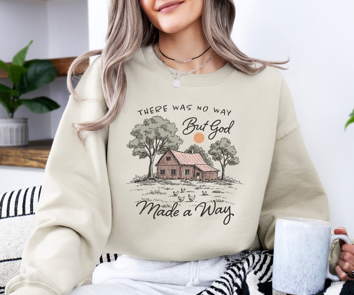 God Made a Way Sweatshirt