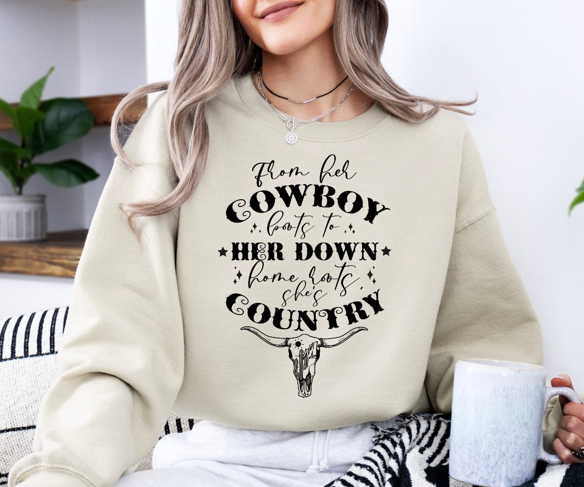She’s Country Sweatshirt