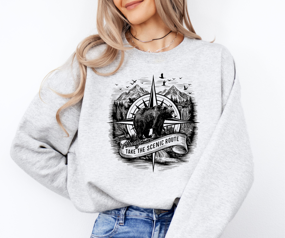 Take The Scenic Route Sweatshirt