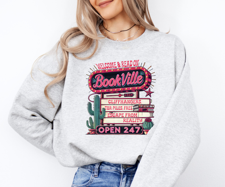 Welcome to BookVille Sweatshirt