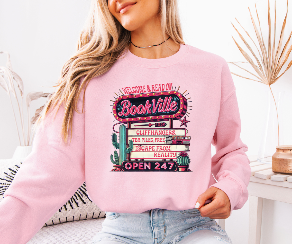 Welcome to BookVille Sweatshirt