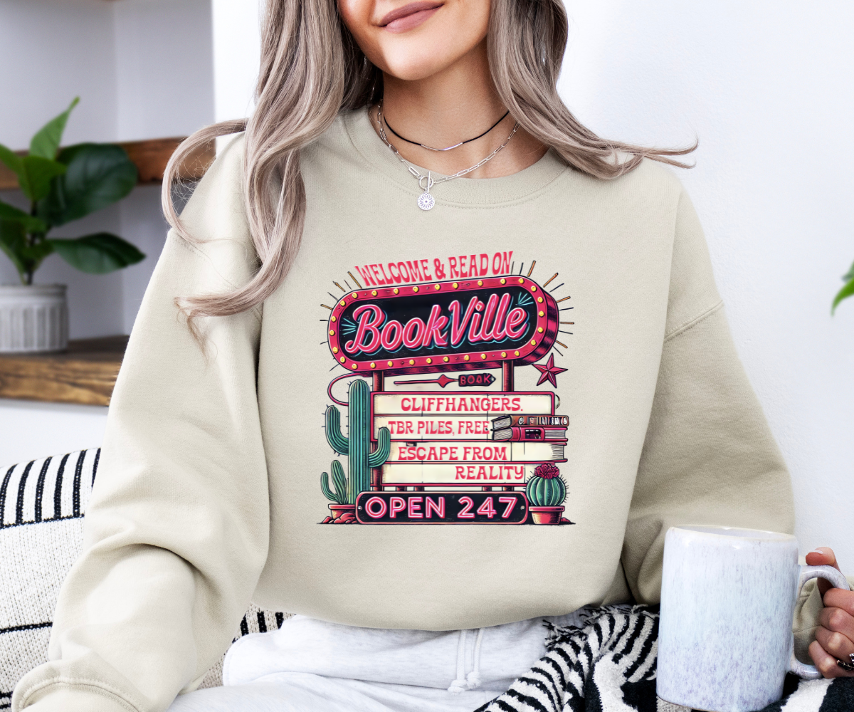 Welcome to BookVille Sweatshirt