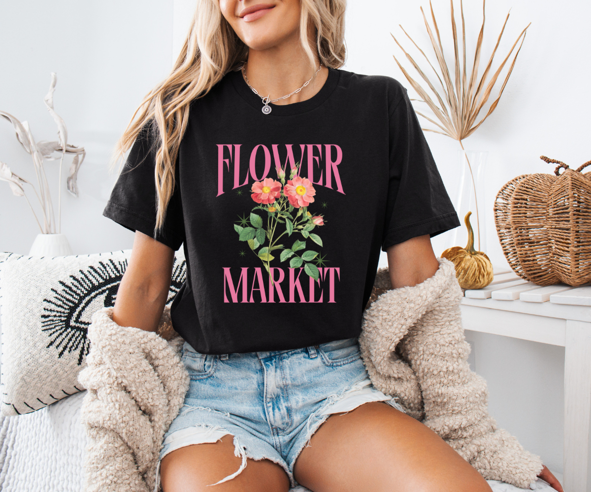 Flower Market Tee